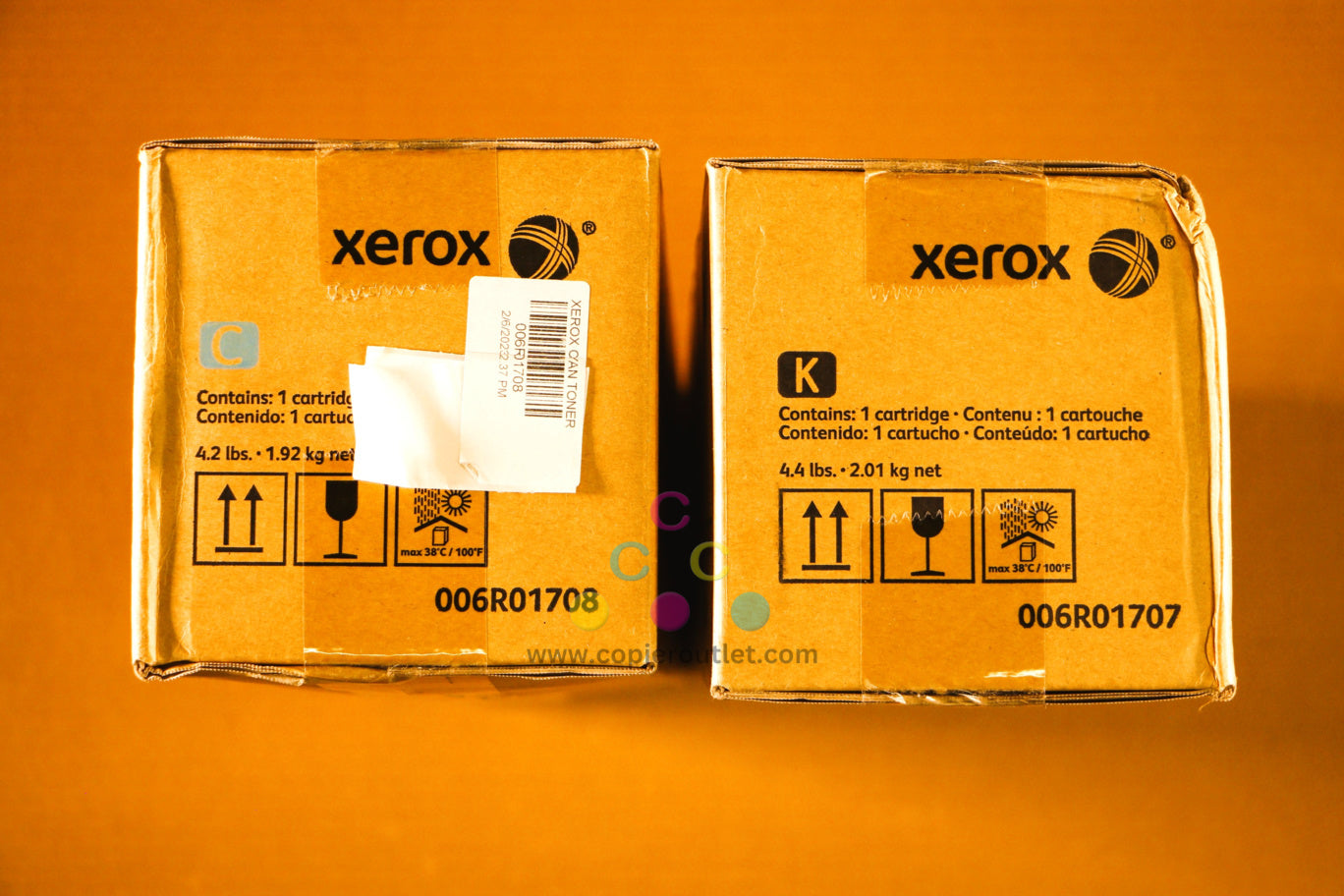 Xerox Cyan Black Iridesse Production Press Toner Same Day Shipping