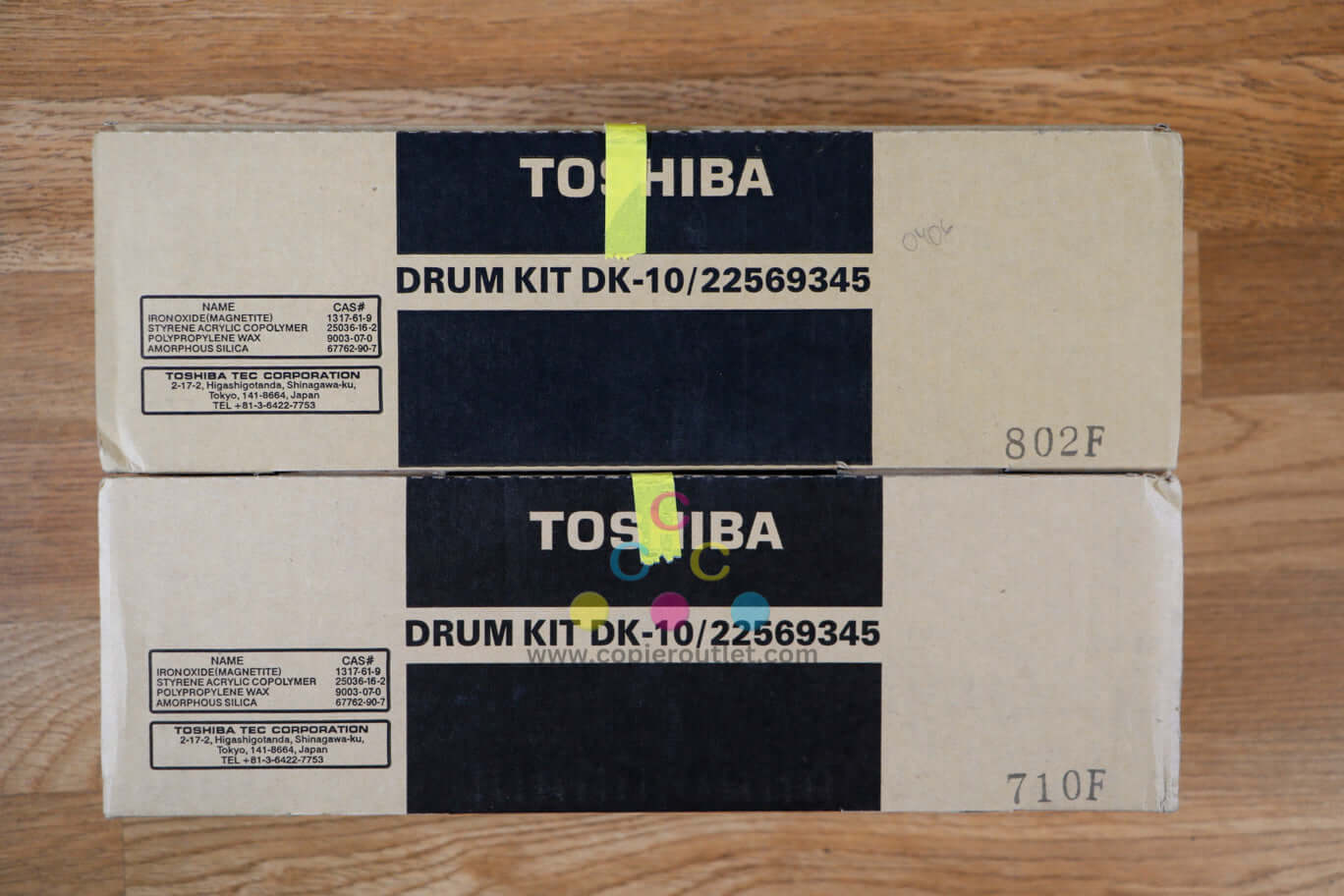 Lot of 2 Toshiba DK-10 22569345 K Imaging Units TF-631/TF-671 Same Day Shipping!