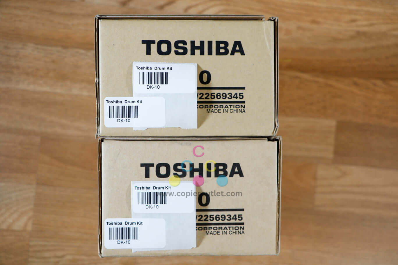 Lot of 2 Toshiba DK-10 22569345 K Imaging Units TF-631/TF-671 Same Day Shipping!