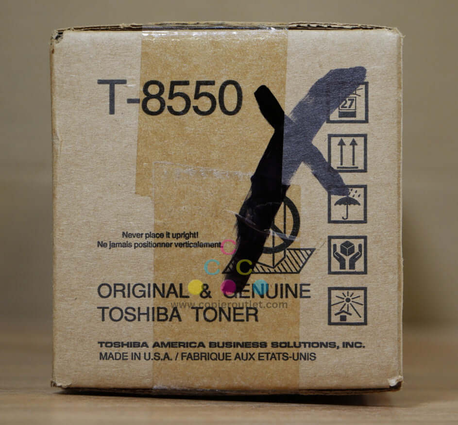 Genuine Toshiba T-8550U Black Toner Cartridge e-STUDIO 555/555SE Same Day Ship!!
