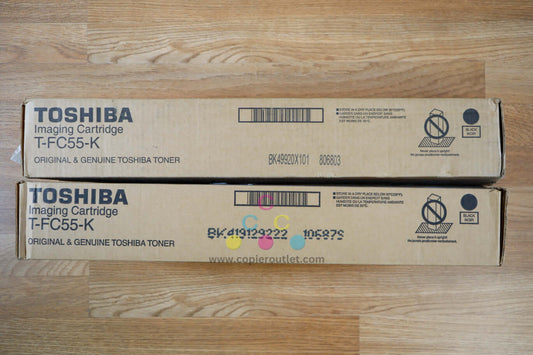 Genuine Toshiba T-FC55 KK Toner Cartridges eSTUDIO 5520C/6530C Same Day Shipping