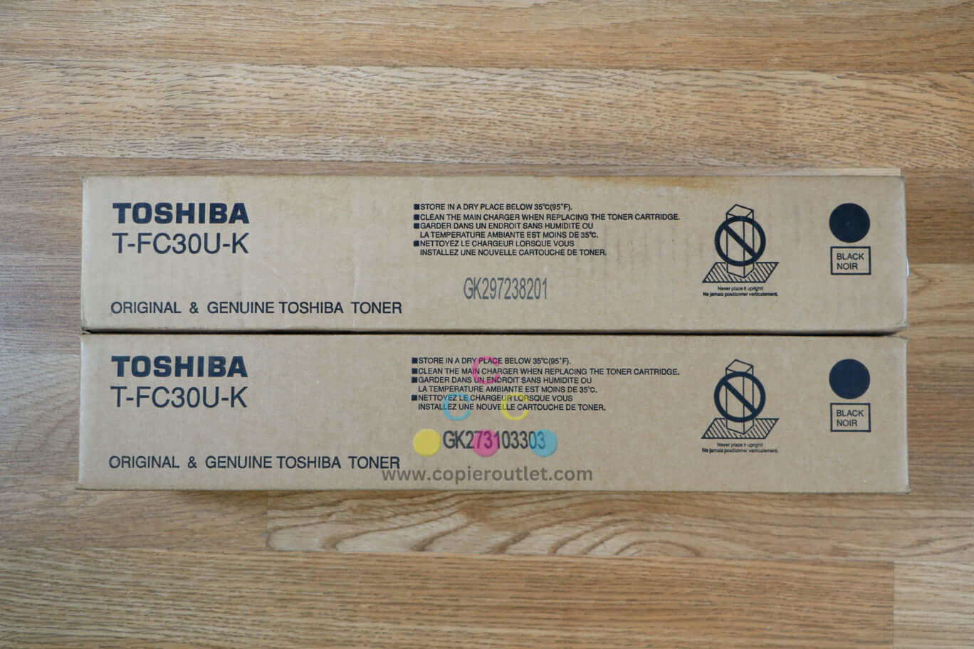 Genuine Toshiba T-FC30U KK Toner Cartidges e-STUDIO 2050C/2551C Same Day Ship!!!