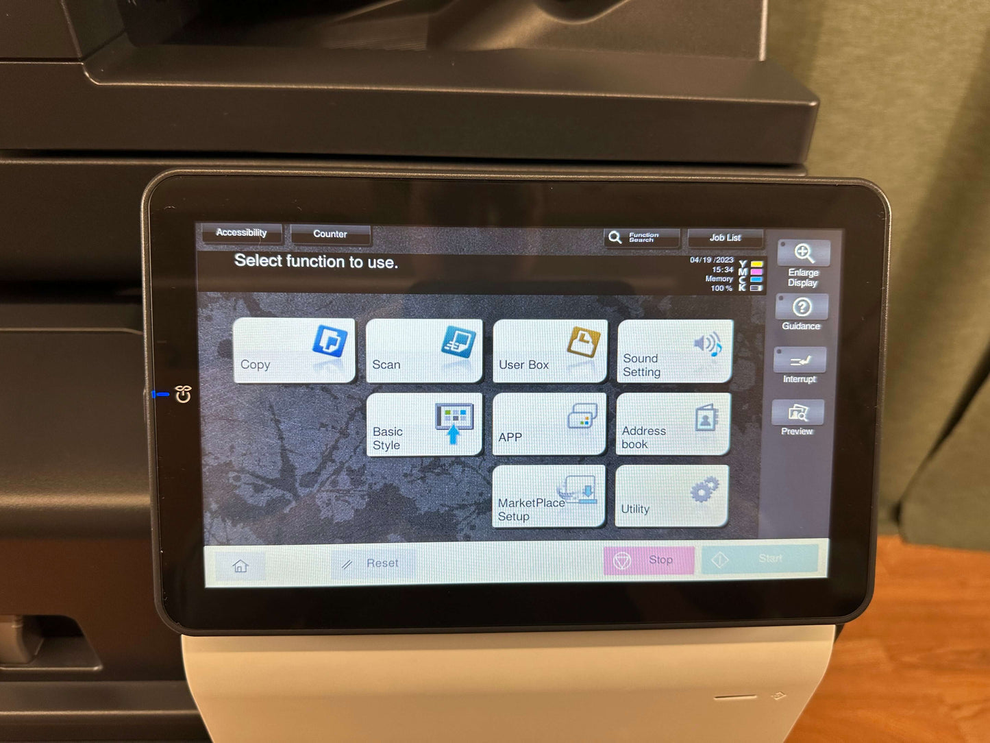WOW Demo Unit Konica Minolta Bizhub C250i Color Copier Printer Scan Low 8k Usage