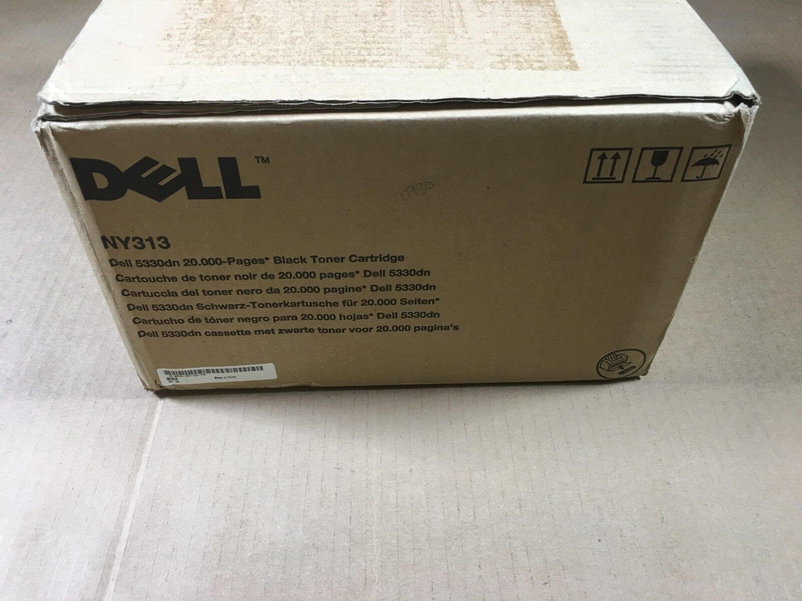 Genuine Dell NY313 Black Toner Cartridge 5330dn 20,000 Pages Same Day Shipping - copier-clearance-center