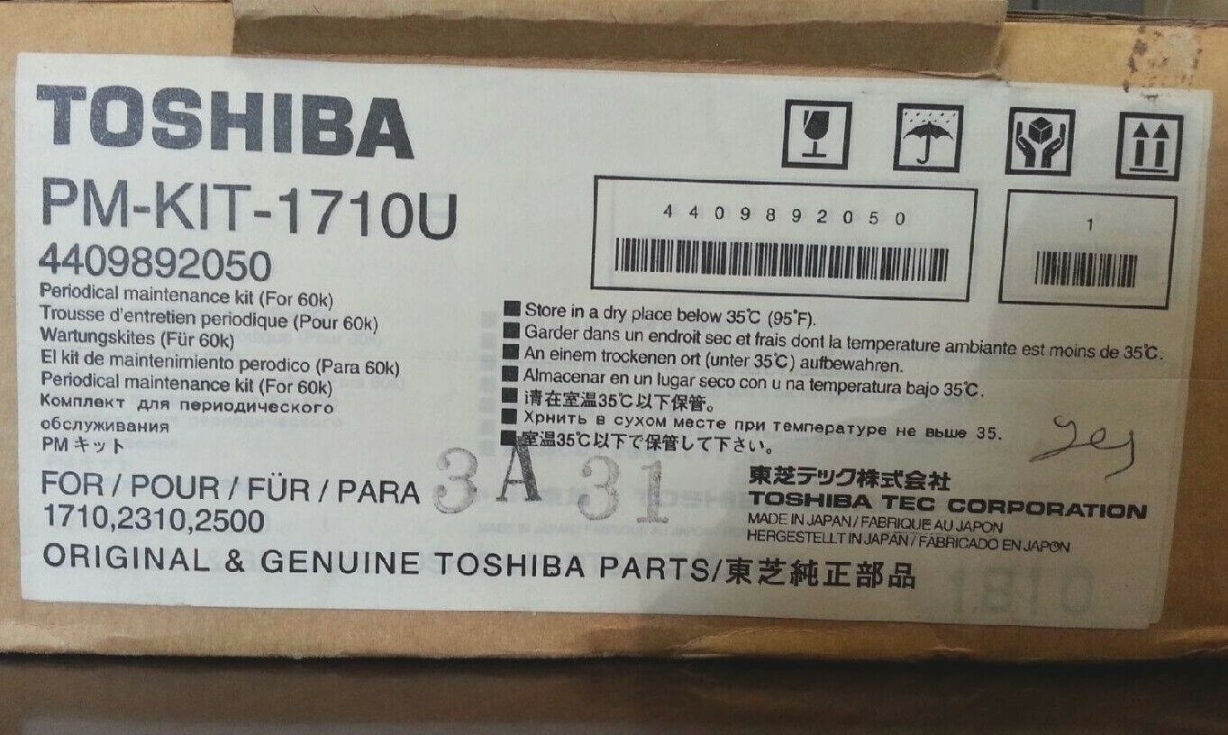 Genuine NEW Toshiba PM-KIT-1710U (4409892050) Same Day Shipping - copier-clearance-center