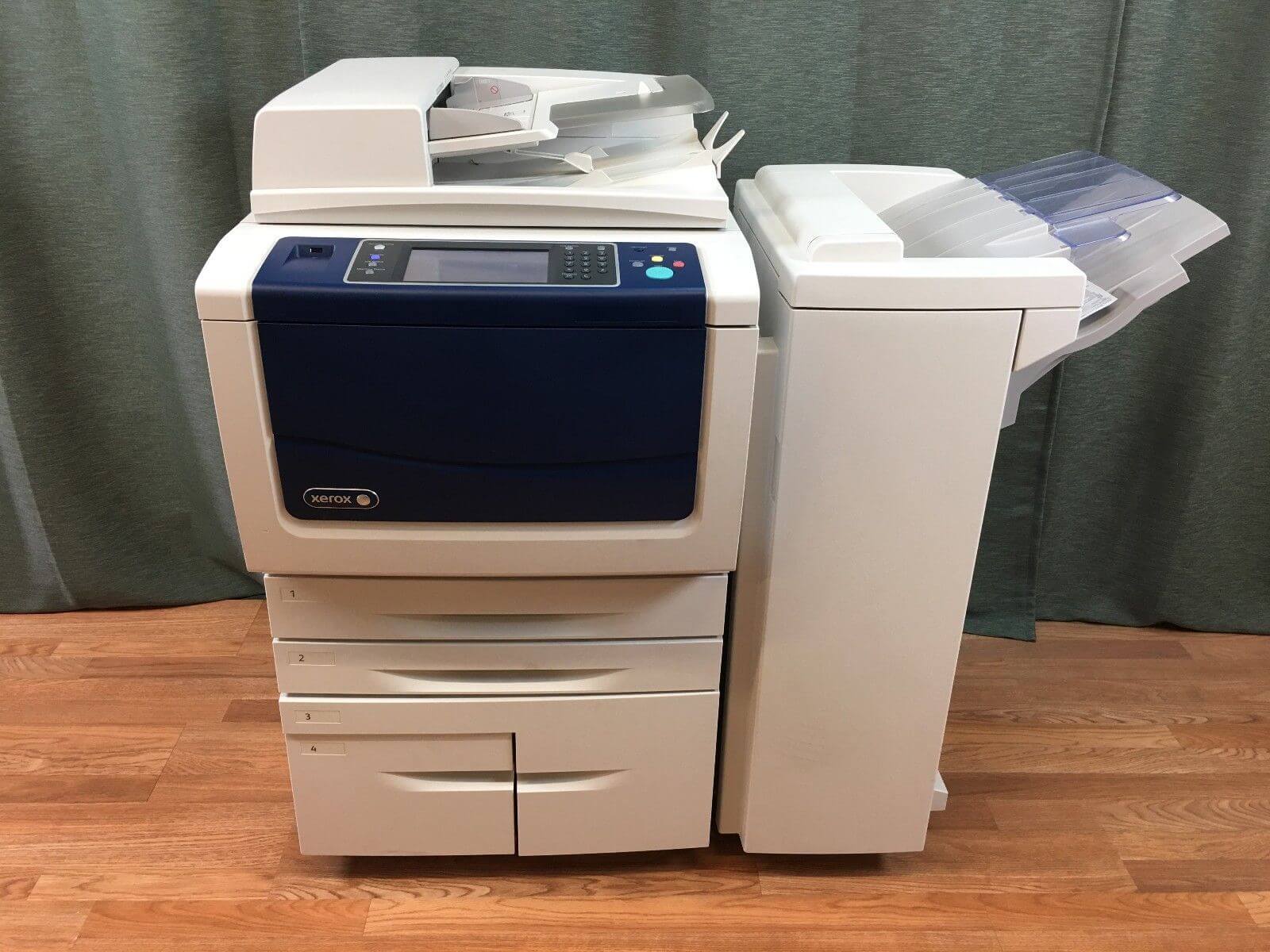 WOW Demo Wireless Xerox WorkCenter 5865 Black & Whit Copier Printer Scanner Fax - copier-clearance-center