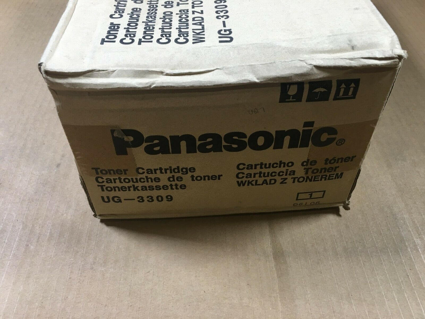 Genuine Panasonic Black Toner Cartridge For UG-3309 Same Day Shipping - copier-clearance-center
