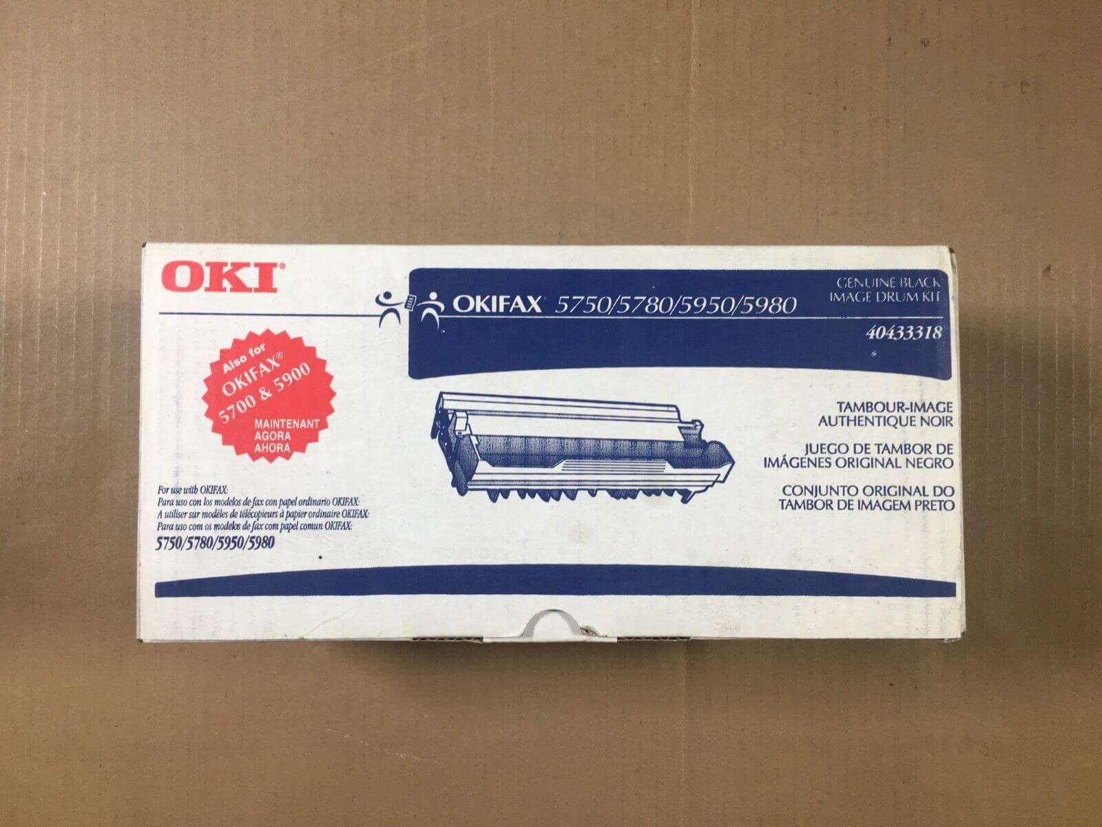 Genuine OKIFAX 5750 Image Drum Kit 40433318 Same Day Shipping - copier-clearance-center