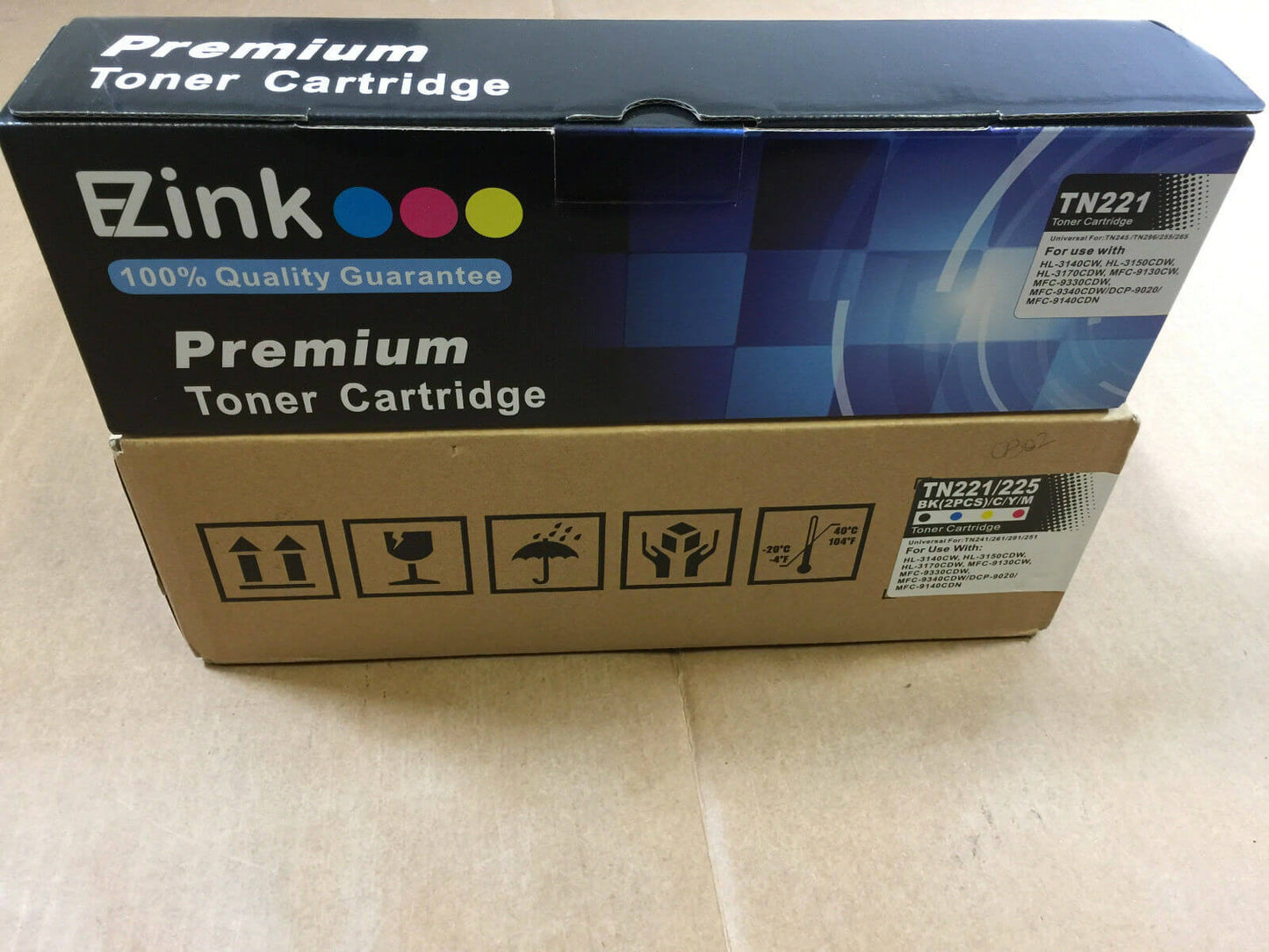 E-Z Ink TN221-225 CMYK Compatible Toner Cartridge for Brother  Same Day Shipping - copier-clearance-center