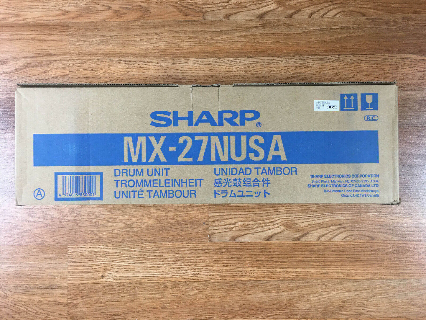 Genuine Sharp MX-27NUSA Drum Unit for MX-2300N MX-2700N FedEx 2Day Air!! - copier-clearance-center