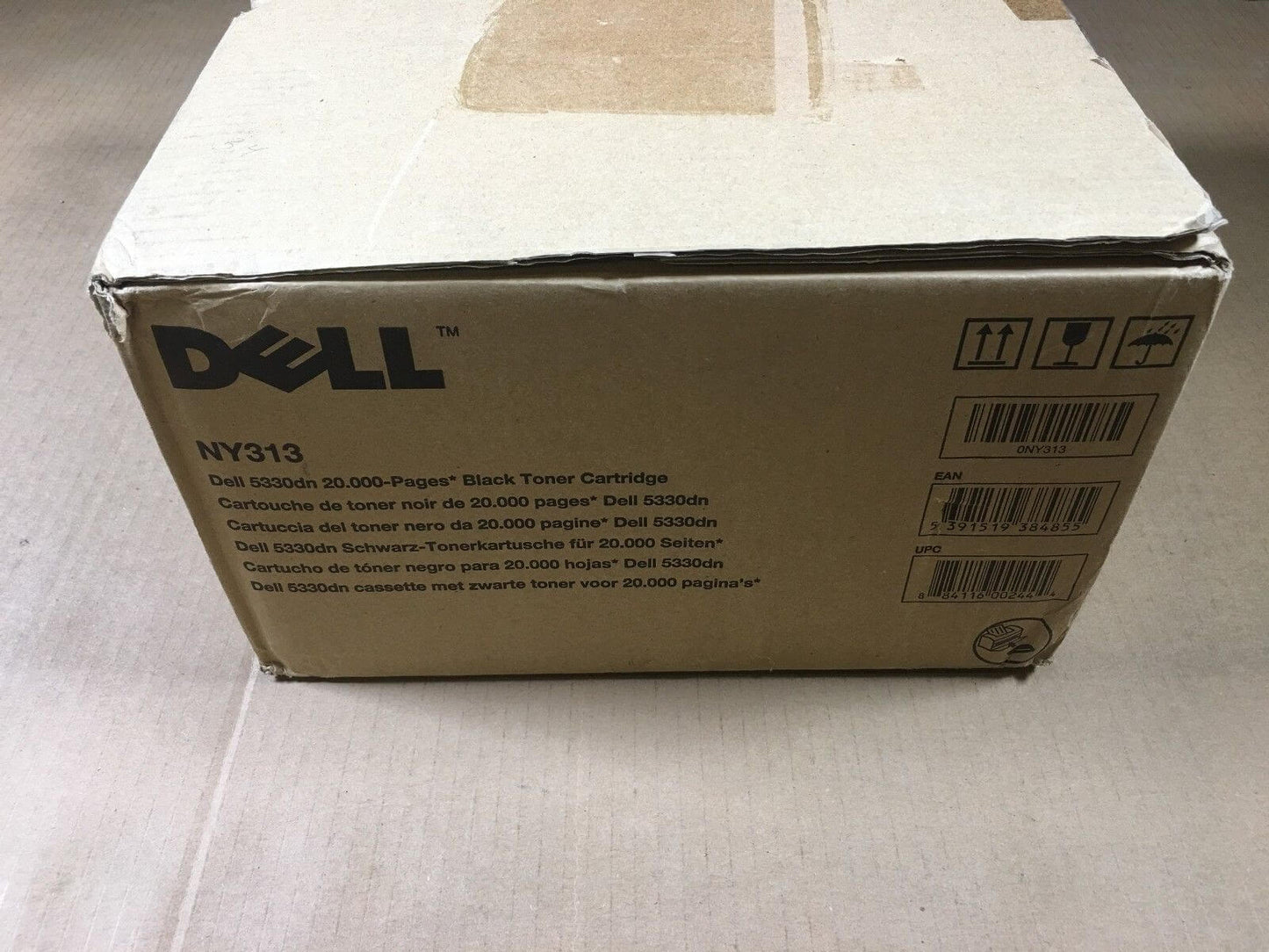 Genuine Dell NY313 Black Toner Cartridge 5330dn 20,000 Pages Same Day Shipping - copier-clearance-center