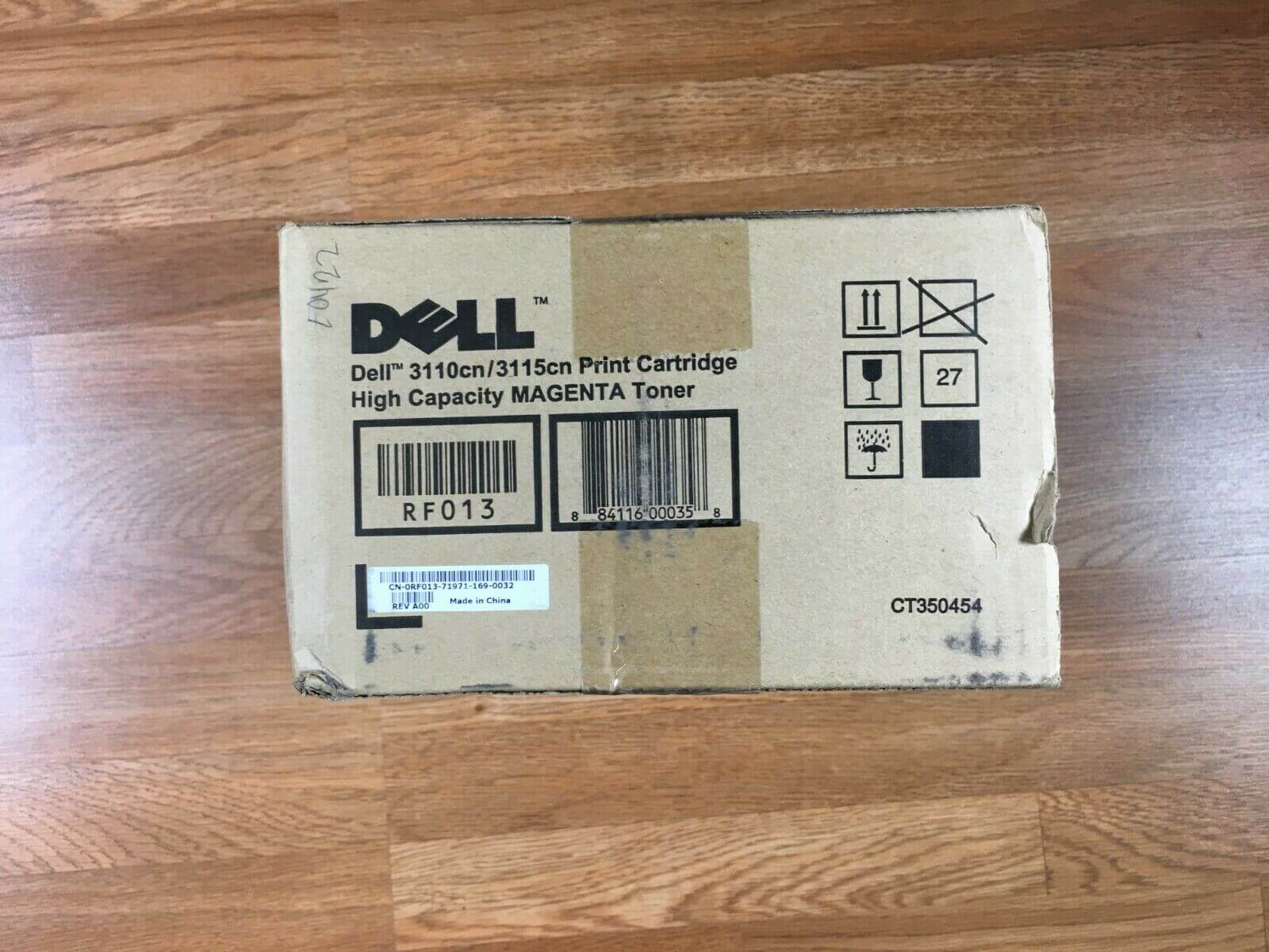 Genuine Dell Magenta High Capacity Toner For 3110cn And 3115cn FedEx 2Day Air!! - copier-clearance-center