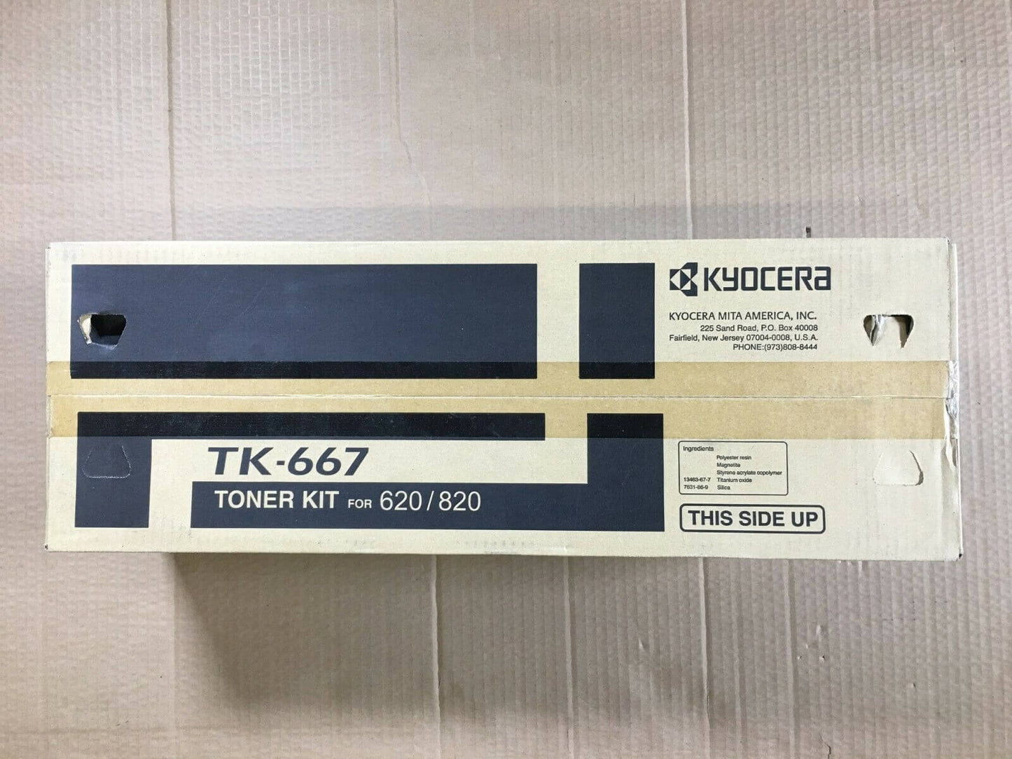 Genuine Kyocera TK-667 Toner Kit For 620 820 Same Day Shipping - copier-clearance-center