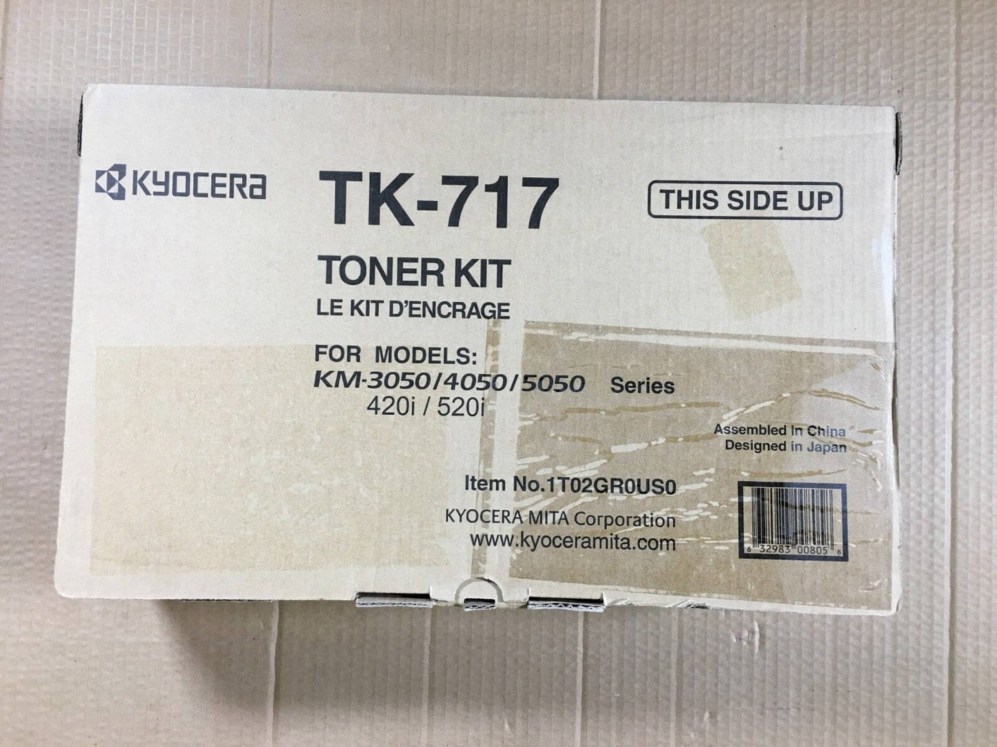 Genuine Kyocera TK-717 Toner Kit For KM-3050 4050 5050 - FedEx 2Day Air!! - copier-clearance-center