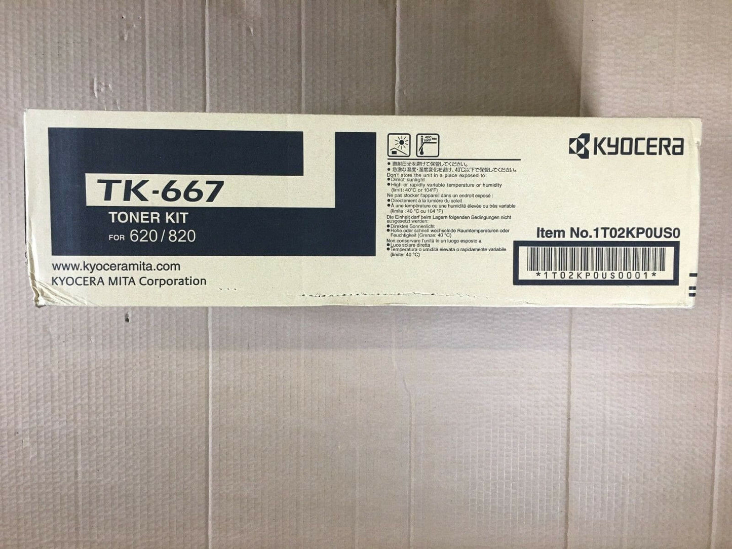 Genuine Kyocera TK-667 Toner Kit For 620 820 Same Day Shipping - copier-clearance-center