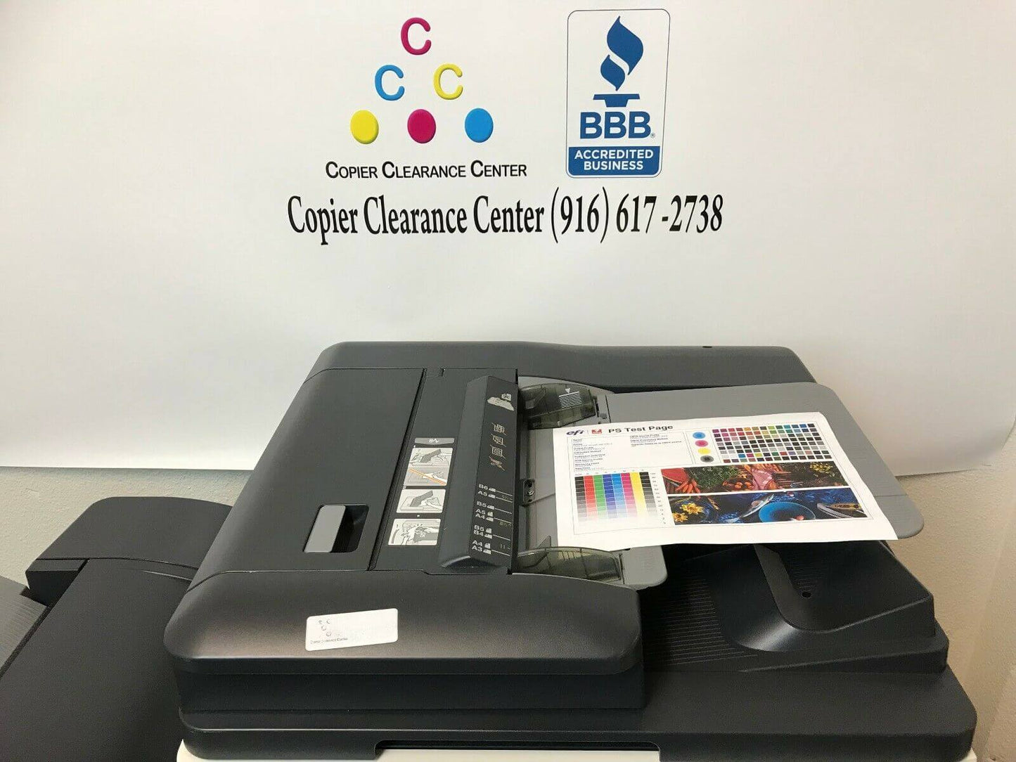 Konica Minolta Bizhub C654e Color Copier Printer Scanner Booklet Fiery Low 222k - copier-clearance-center
