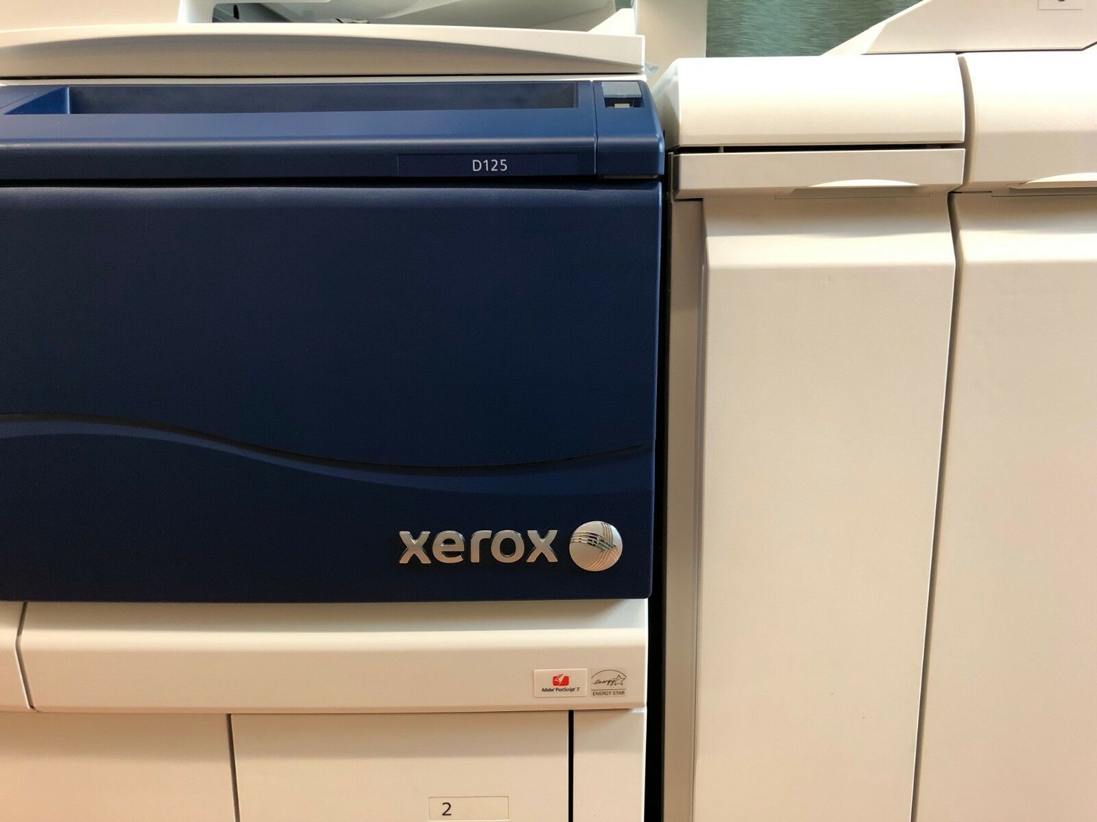 Xerox D125 FAST 125 PPM Black & White Copier Printer Scanner Low Meter 1.4 Mil - copier-clearance-center