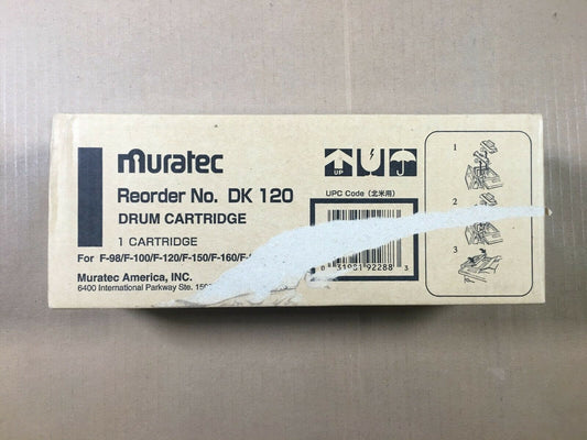 Genuine Muratec DK120 Drum Cartridge Black F-98-F100-F-120 Same Day Shipping - copier-clearance-center