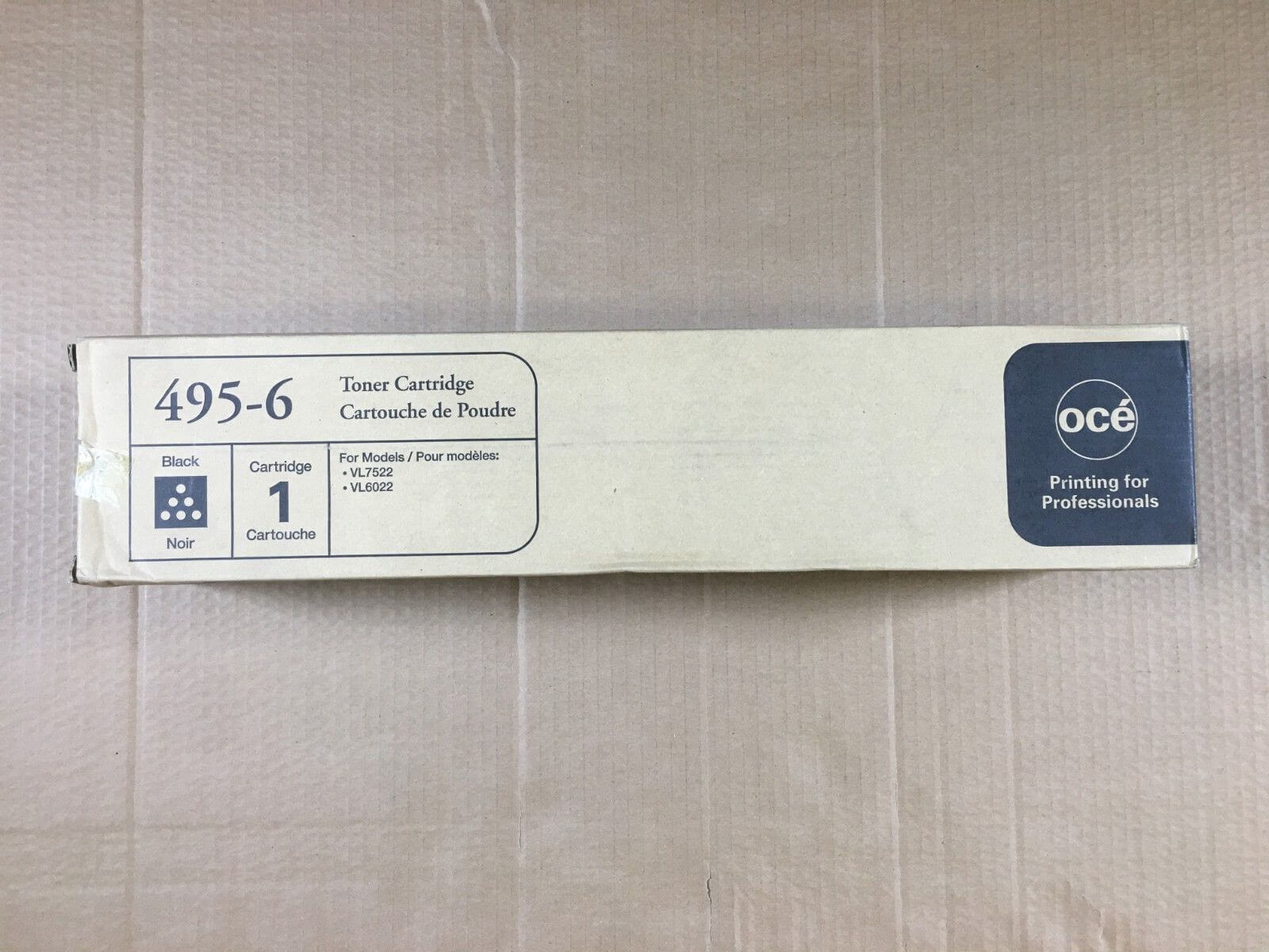 Genuine Oce 495-6 Black Toner for VL7522 VL6022 - Same Day Shipping - copier-clearance-center