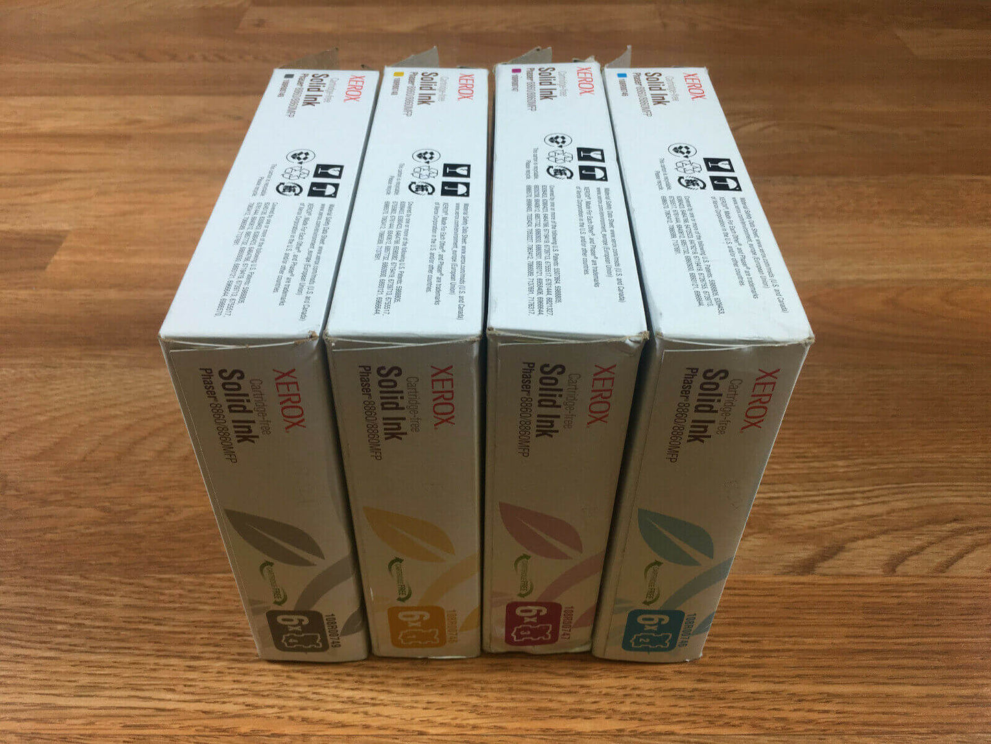 Open Box Xerox Phaser 8860 - 8860MFP CMYK Ink 108R00746-49 - FedEx 2Day Air!! - copier-clearance-center