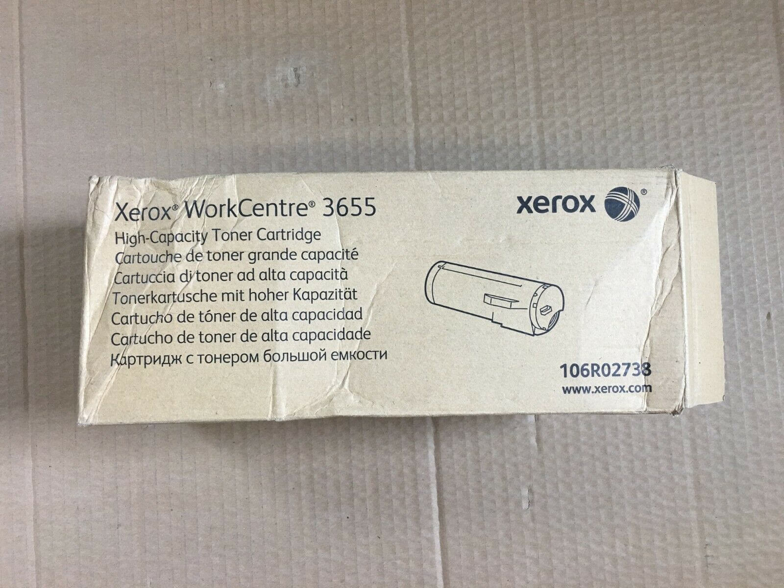 Open Box Xerox Phaser 3655 Black High Capacity Toner 106R02738 - FedEx 2Day Air! - copier-clearance-center