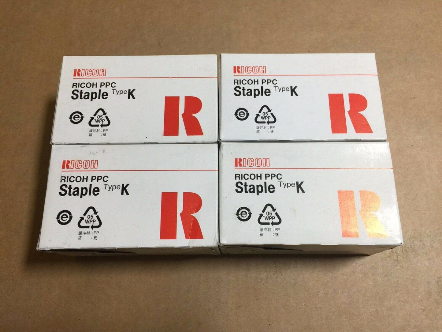 4pk Genuine Ricoh PPC Staple Type K EDP: 410801 No.530R-AM - Same Day Shipping - copier-clearance-center