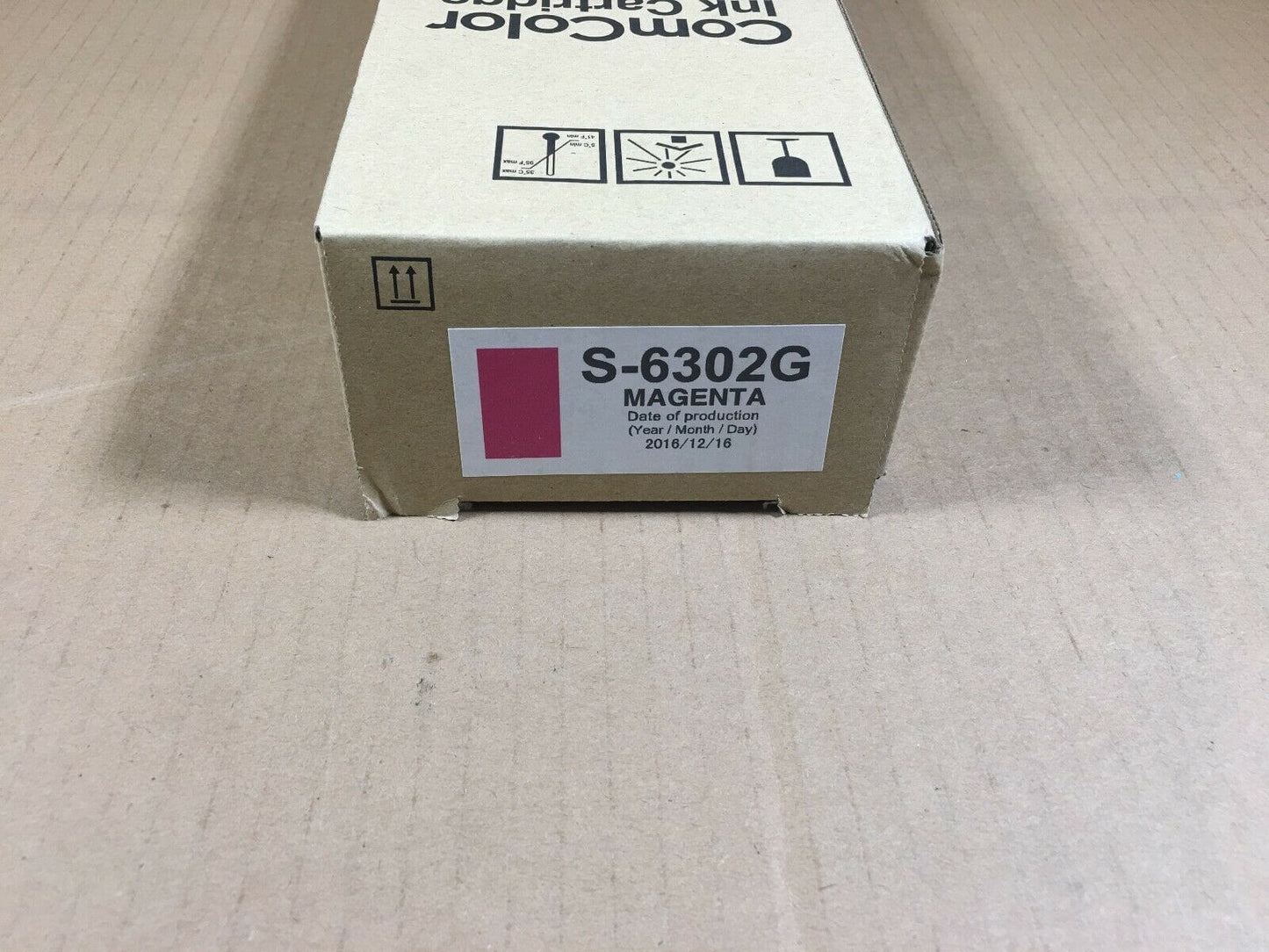 Genuine Riso-Comcolor Ink Cartridge1000 Magenta S6302G - Same Day Shipping - copier-clearance-center