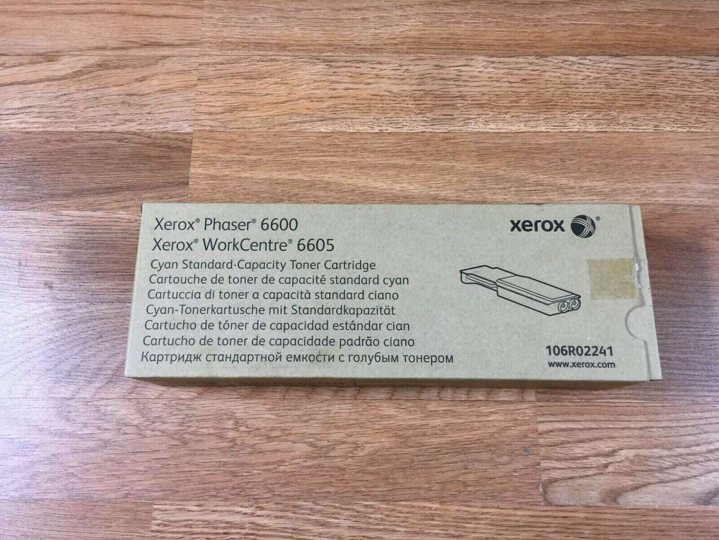 OPEN BOX Xerox Phaser 6600 WorkCentre 6605 Cyan Toner 106R02241- FedEx 2Day Air! - copier-clearance-center