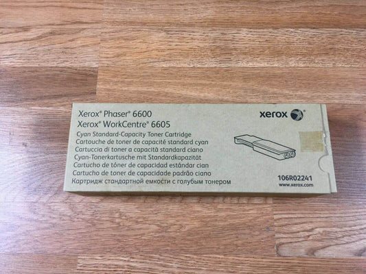 OPEN BOX Xerox Phaser 6600 WorkCentre 6605 Cyan Toner 106R02241- FedEx 2Day Air! - copier-clearance-center