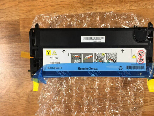 New No Box Xerox High Capacity Yellow Toner 106R01394 - FedEx 2Day Air!! - copier-clearance-center