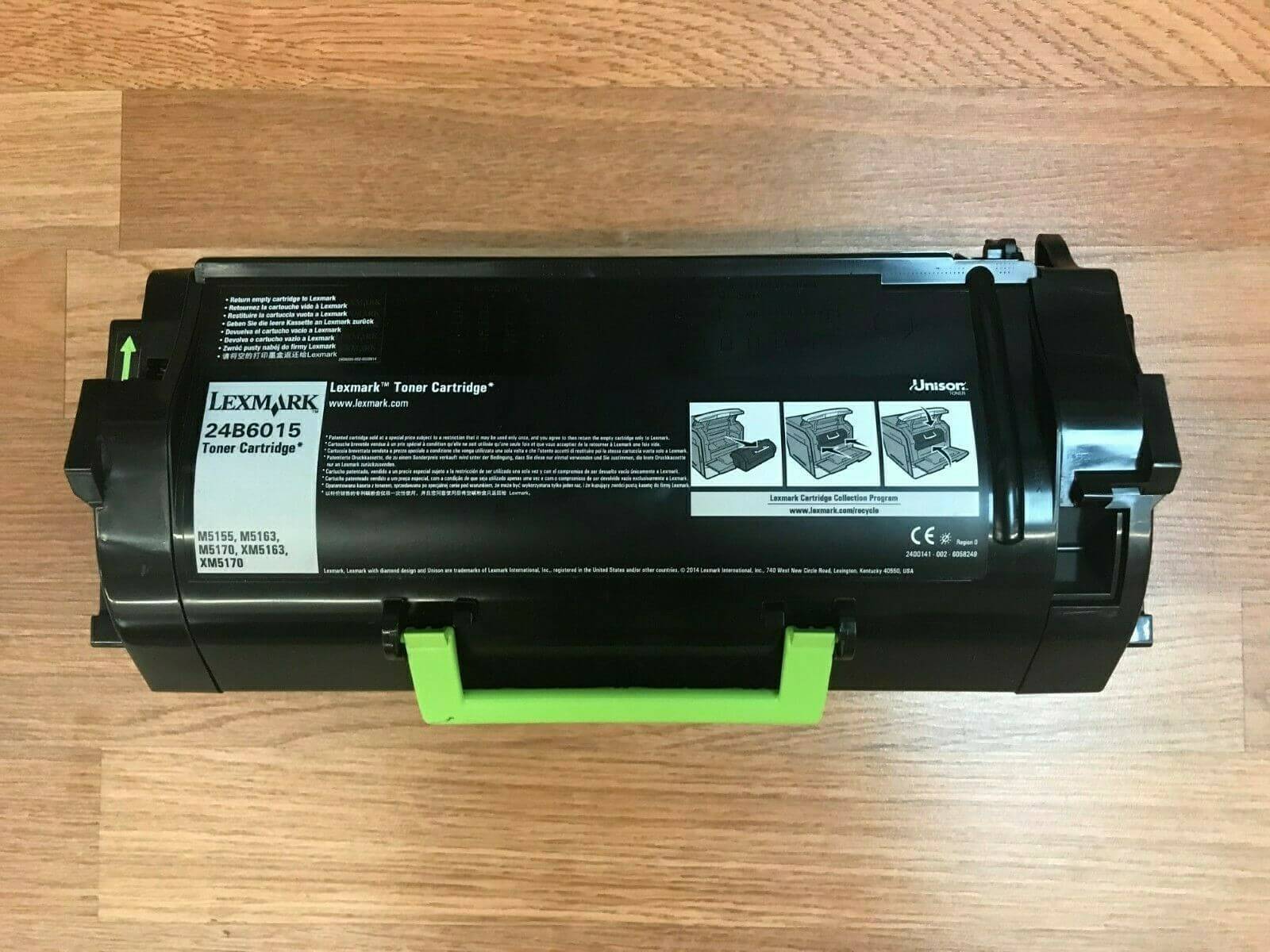 LEXMARK 24B6015 (K) FOR M5155/M5163/M5170/XM5163/XM5170/XM5263 Same Day Shipping - copier-clearance-center