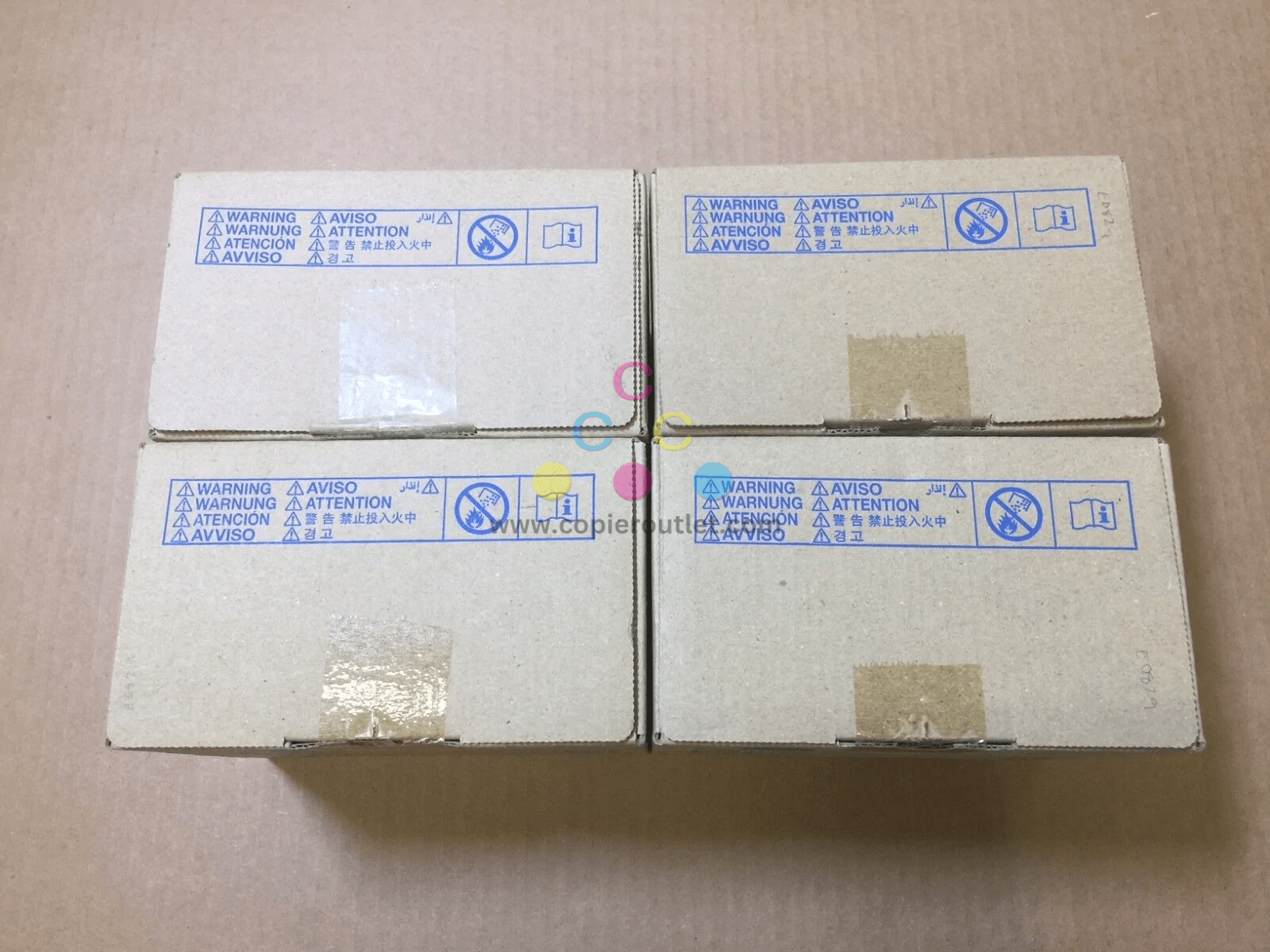 Genuine Konica TNP49 CMYK Toner Set for Bizhub C3851 C3851FS C3351 - FedEx 2 Day - copier-clearance-center