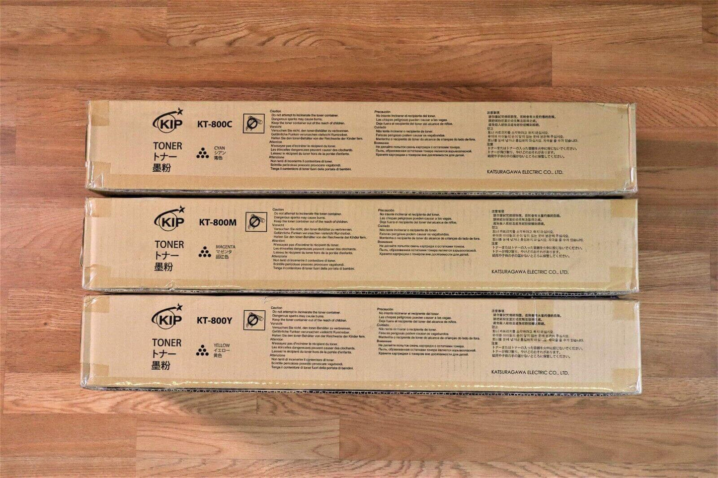 Genuine KIP KT-800 CMY Toner Z350970020N,30N,40N For 850, 860, 870, 880, 890 - copier-clearance-center
